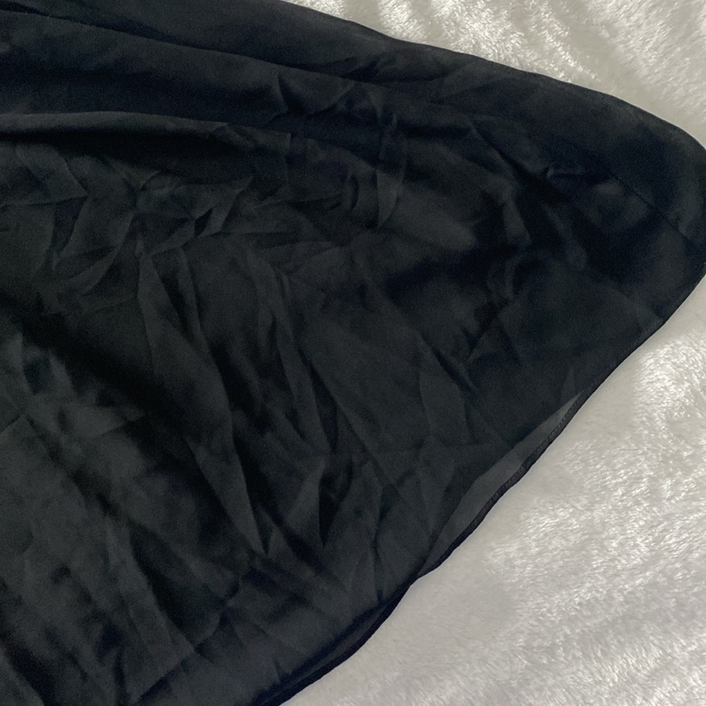 Super sheer black lingerie night camisole / gown - Picture 8 of 15